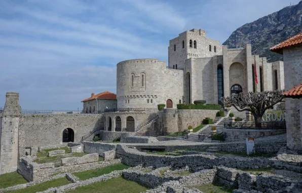 Kruje Bazaar and Durres Amphitheatre featured in a day tour from Tirana Albania